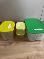 Tupperware Ventismart Fridgesmart koelkastbakken, Ophalen of Verzenden, Zo goed als nieuw, Groen, Bak of Kom