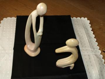 STENEN OF MARMEREN BEELDGROEP KRAAMCADEAU KUNSTZINNIG beschikbaar voor biedingen