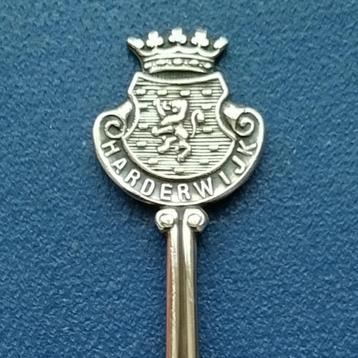 verzilverd lepeltje wapen Harderwijk  beschikbaar voor biedingen