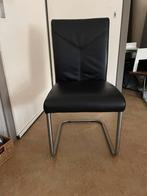 Eetafel stoelen, Huis en Inrichting, Stoelen, Ophalen, Zo goed als nieuw, Zwart, Vier