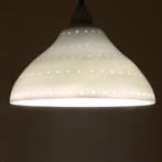 Vintage porseleinen hanglamp, Huis en Inrichting, Lampen | Hanglampen, Overige materialen, Gebruikt, -, -