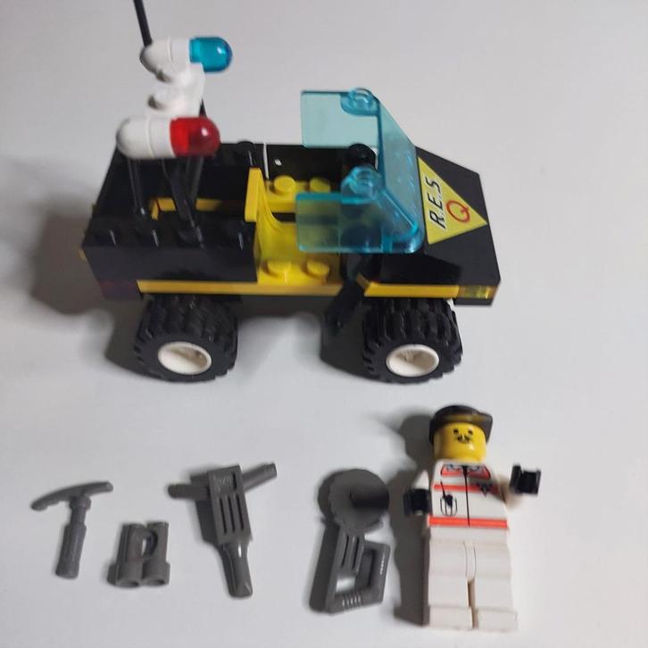 vintage lego 6431 road rescue, Kinderen en Baby's, Speelgoed | Duplo en Lego, Gebruikt, Lego, Complete set, Ophalen of Verzenden