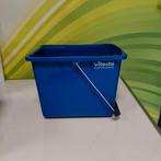 set van 2 Vileda emmers 1x blauw en 1x grijs, Ophalen, Kunststof, Gebruikt, Met handgreep