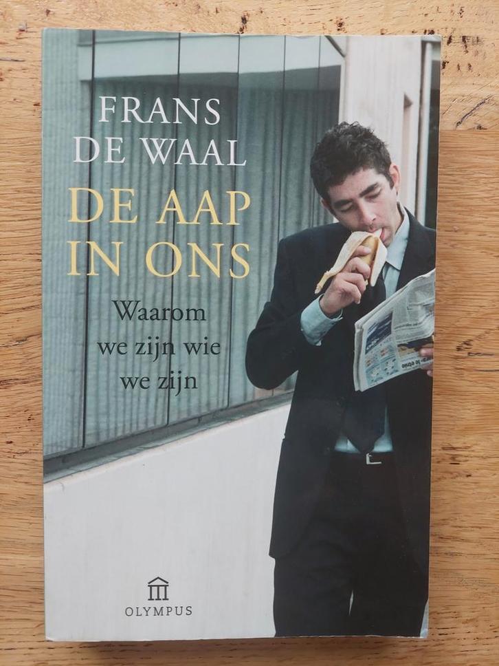 De aap in ons - Frans de Waal, Boeken, Psychologie, Gelezen, Sociale psychologie, Ophalen of Verzenden