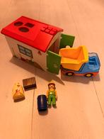 70184 - 123 playmobil garage met kiepwagen, Ophalen of Verzenden, Zo goed als nieuw