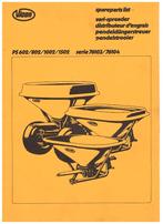 Vicon strooier boeken en folders, Boeken, Ophalen of Verzenden, Zo goed als nieuw, Folder