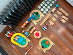 Treinbaan, Kinderen en Baby's, Speelgoed | Houten speelgoed, Ophalen of Verzenden, Gebruikt