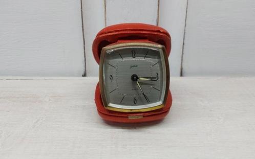 Vintage reiswekker Goldbühl, Antiek en Kunst, Antiek | Klokken, Ophalen of Verzenden