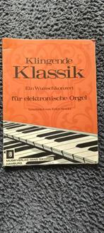Bladmuziek klinkende klassik voor electronische orgel., Muziek en Instrumenten, Ophalen of Verzenden, Zo goed als nieuw, Artiest of Componist
