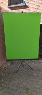 Opvouwbaar green screen scherm / Chromakey scherm 150x180 cm, Ophalen, Gebruikt, Achtergrond