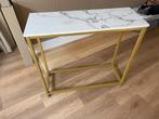 Leuk marmer goud kastje , dressoir, Ophalen, Gebruikt, 25 tot 50 cm, 50 tot 100 cm
