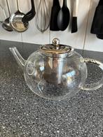 Theepot met zeefje. Nieuw!, Huis en Inrichting, Keuken | Servies, Ophalen, Overige typen, Nieuw, Glas