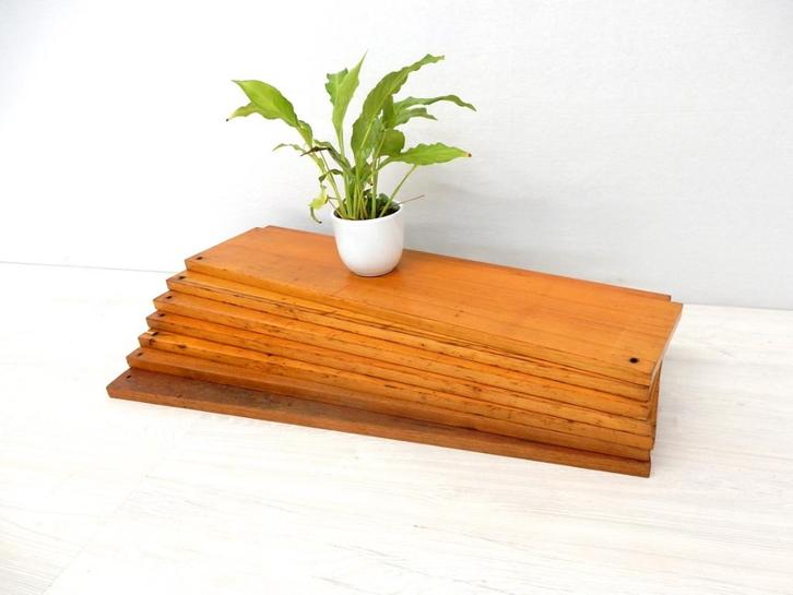 vintage onderdelen POUL CADOVIUS boekenplank kast jaren 60, Huis en Inrichting, Woonaccessoires | Wandplanken en Boekenplanken