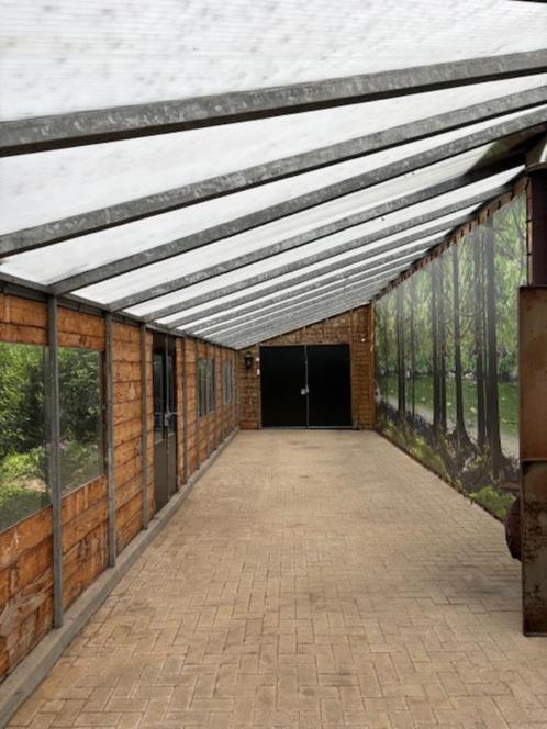 Serre ook te gebruiken als veranda, schuur, carpoort of kas, Tuin en Terras, Overkappingen, Gebruikt, Serre, Ophalen