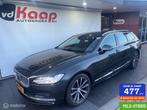 Volvo V90 2.0 B4 Inscription MHEV | LEER | CAMERA | LED, Zwart, 4 cilinders, 1731 kg, 750 kg