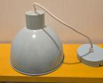 Mooi lichtblauw hanglampje, Huis en Inrichting, Lampen | Lampenkappen, Ophalen of Verzenden, Zo goed als nieuw, Rechthoekig, Minder dan 25 cm