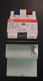 ABB HAF aardlekautomaat 16A B-kar 30mA busboard (DS201S), Doe-het-zelf en Verbouw, Elektra en Kabels, Ophalen, Zo goed als nieuw