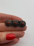 T801 Prachtige zilveren streekdracht broche, Sieraden, Tassen en Uiterlijk, Antieke sieraden, Ophalen of Verzenden, Zilver, Broche