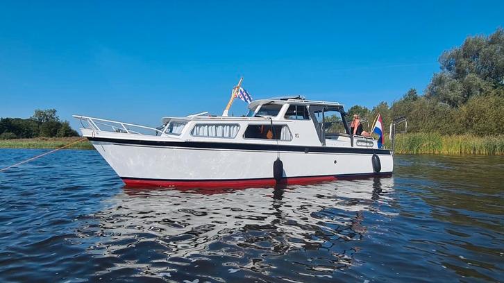 Pikmeer kruiser 900 AK/OK, Watersport en Boten, Motorboten en Motorjachten, Gebruikt, Staal, Diesel, 30 tot 50 pk, Ophalen