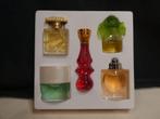 Vintage Parfums de Paris 5 Miniaturen van eau de toilette, Ophalen of Verzenden, Zo goed als nieuw, Miniatuur, Gevuld