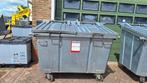 Stalen rolcontainer afvalcontainers 2.500 liter, Ophalen, Gebruikt, 40 liter of meer, Industriepark 2a 9351PA Leek