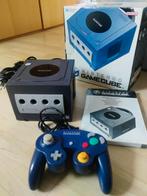 Nintendo Gamecube indigo paars compleet met doos, Spelcomputers en Games, Spelcomputers | Nintendo GameCube, Ophalen of Verzenden