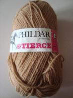 1 bol beige phildar wol, Ophalen of Verzenden, Nieuw, Breien of Haken, Wol of Garen