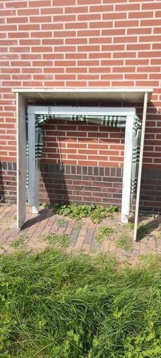 Markies en een frame, Tuin en Terras, Overkappingen, Gebruikt, Ophalen