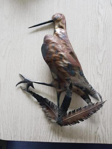 wanddecoratie houtsnip beschikbaar voor biedingen