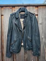 Leren grijze damesjas van Oakwood maat 36, Ophalen of Verzenden, Zo goed als nieuw, Maat 36 (S), Grijs