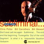 Scott Colley Quartet – Subliminal... (1997), Ophalen of Verzenden, 1980 tot heden, Zo goed als nieuw, Jazz