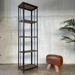 Oude stellingkast, industriële kast, vintage stelling, Ophalen, Zo goed als nieuw