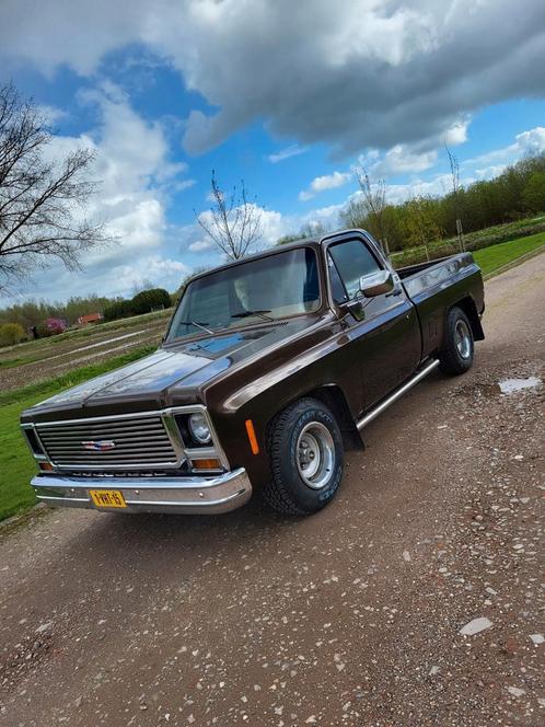 Chevrolet C10 Silverado 1979, Auto's, Bestelauto's, Particulier, Bluetooth, Elektrische ramen, Radio, Chevrolet, LPG, Automaat