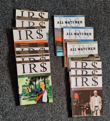 I.R.$., 17 stuks stripboeken beschikbaar voor biedingen