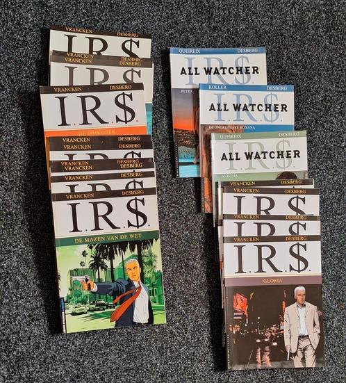 I.R.$., 17 stuks stripboeken, Boeken, Stripboeken, Gelezen, Complete serie of reeks, Ophalen of Verzenden