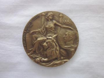 Bronzen penning NUMISMATICA HEUSDEN - ZOLDER 1979 - 1984 beschikbaar voor biedingen