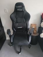 Gaming bureaustoel, Huis en Inrichting, Bureaustoelen, Ophalen, Gebruikt, Zwart, Gaming bureaustoel