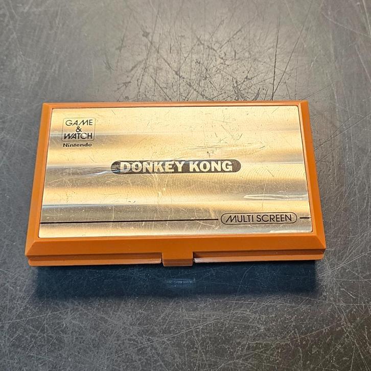 NINTENDO DONKEY KONG MULTI SCREEN DK-52 ORANGE COLOR (1982), Spelcomputers en Games, Games | Overige, Gebruikt
