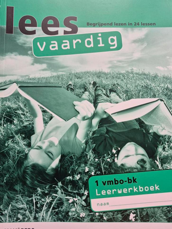 Leesvaardig 1 VMBO-BK Leerwerkboek, Boeken, Schoolboeken, Nieuw, Nederlands, VMBO, Ophalen of Verzenden