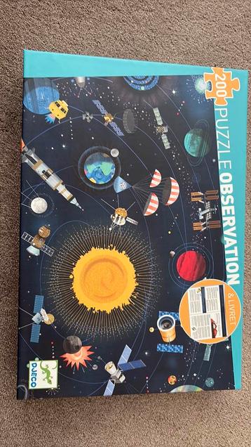 Djeco puzzel observation 200 stukjes nieuw beschikbaar voor biedingen