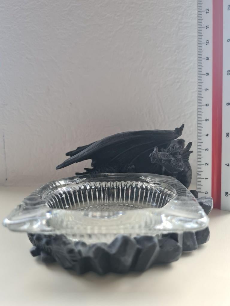 Draak Asbak - Zwart, Verzamelen, Ophalen of Verzenden, Gebruikt