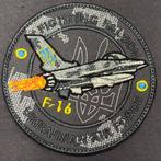 Oekraïense (Ukraine) F-16 patch, Ophalen of Verzenden, Nieuw, Patch, Badge of Embleem