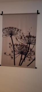 Stoffen wanddoek met bloemmotief, Ophalen of Verzenden, Zo goed als nieuw