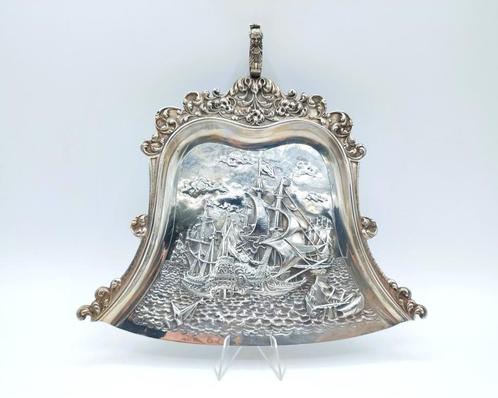Zilveren tafelblik, Zaanse Zilversmederij, Amsterdam, 1944, Antiek en Kunst, Antiek | Goud en Zilver, Zilver, Verzenden