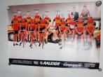 Poster Ti-Raleigh en Mercedes Benz Tour de France, Verzamelen, Verzenden, Zo goed als nieuw, Rechthoekig Staand, Reclame