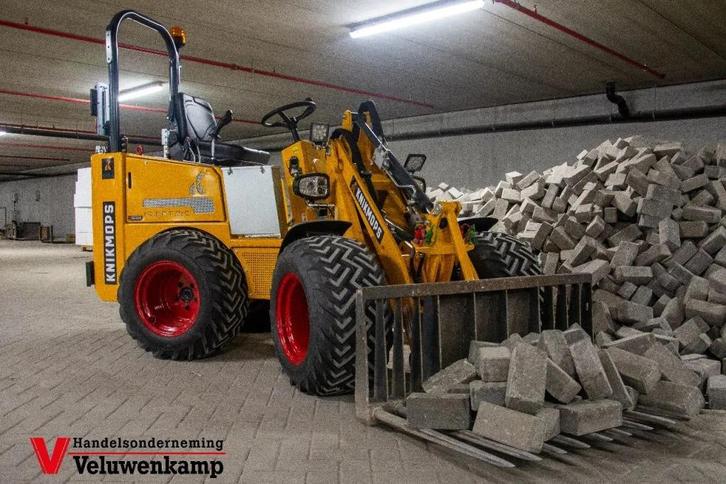 Knikmops 140E 100% Elektrisch! (Nieuw) (bj 2024), Zakelijke goederen, Machines en Bouw | Kranen en Graafmachines, Wiellader of Shovel