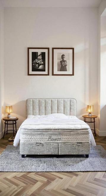 BOXSPRING LENOR MET OPBERGRUIMTE!! beschikbaar voor biedingen