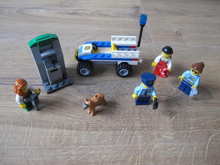 Lego City 60136 Politie starterset, Kinderen en Baby's, Speelgoed | Duplo en Lego, Gebruikt, Lego, Complete set, Ophalen of Verzenden