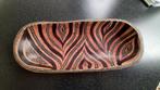 Houten schaal uit Afrika, Huis en Inrichting, Woonaccessoires | Schalen en Manden, Schaal, Ophalen of Verzenden, Zo goed als nieuw