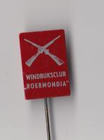 Roermond Roermondia Windbuks Club speldje, Gebruikt, Niet vindbaar, Niet vindbaar, Speldje of Pin